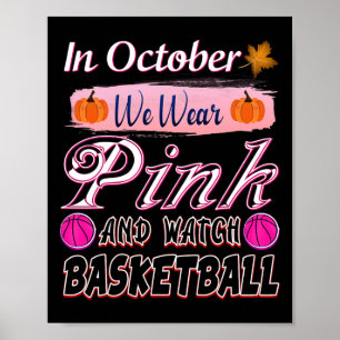 Poster Em outubro, Vestimos O Cancer A