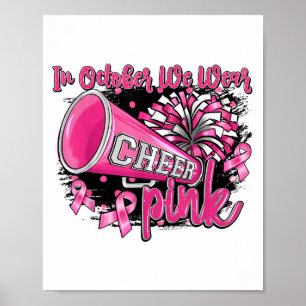 Poster Em Outubro Vestimos O Cancer De Futebol Nk Cheer