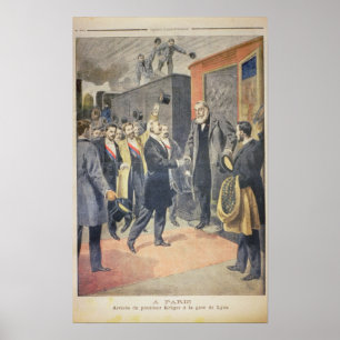 Póster Em Paris: a chegada do presidente Kruger