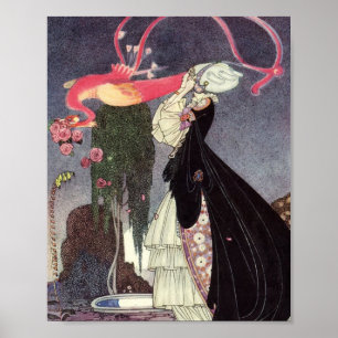 Poster Em Pó e Colina Kay Nielsen