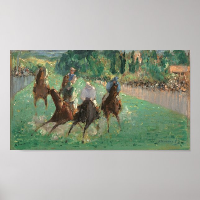 Poster Em Races - Edouard Manet Fine Art (Frente)