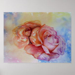 Poster Em Rosas De Amor