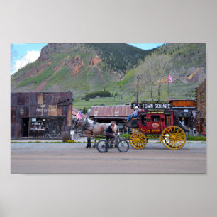 Póster Em Silverton, Colorado