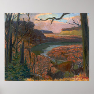 Poster Em todo o vale - Kulhanek