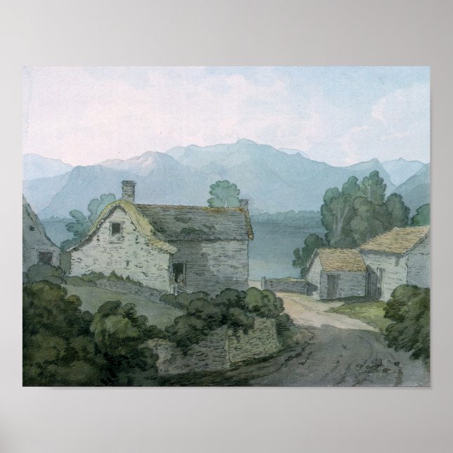 Póster Em Ullswater, Cumberland, 1791 (Frente)