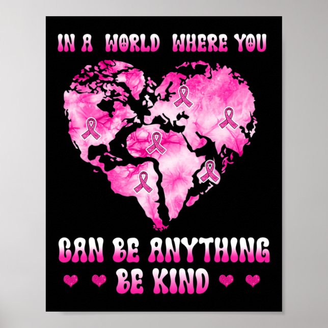 Poster em um mundo onde você pode ser qualquer cancer (Frente)