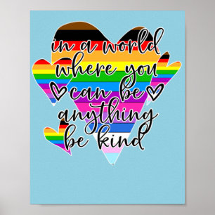 Poster Em Um Mundo Onde Você Pode Ser Qualquer Coisa
