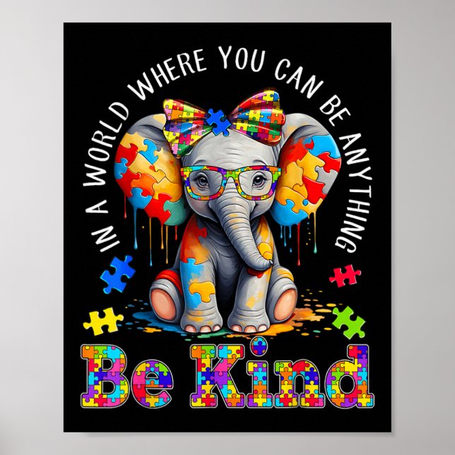Poster Em Um Mundo Onde Você Pode Ser Qualquer Coisa Que  (Frente)