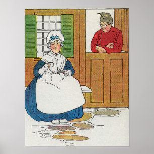 Poster Em uma casa em Fife viveu um homem e sua esposa