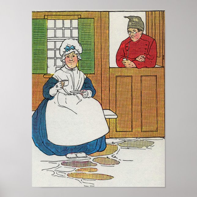 Poster Em uma casa em Fife viveu um homem e sua esposa (Frente)