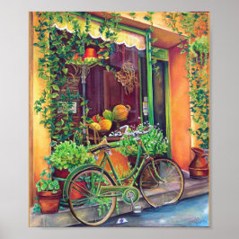 Póster Em Uma Rua Em Santo Remy