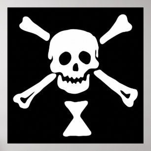 Poster Emanuel Wynne Pirate Flag Jolly Roger