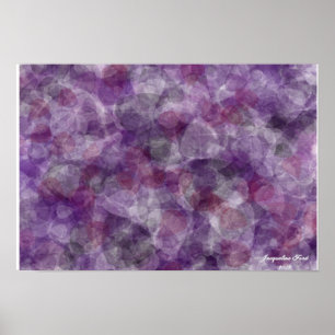 Poster Embaçamento roxo