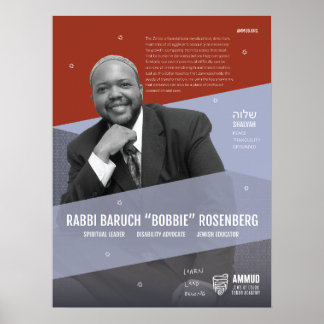 Poster Embaixador Baruch "Bobbie" Rosenberg