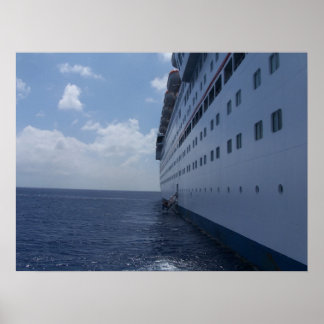 Póster Embarcação longa