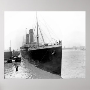 Poster Embarcadouro RMS oceânico