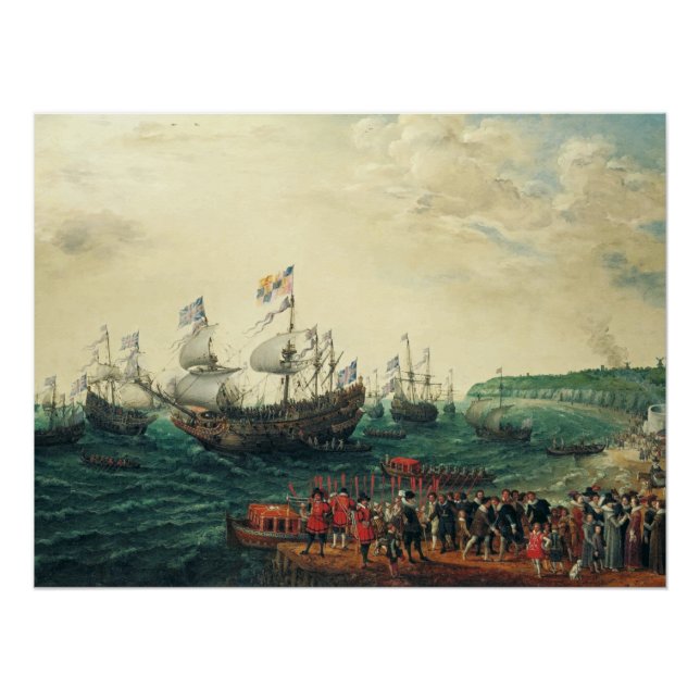 Póster Embarque em Margate do Eletor Palatina (Frente)