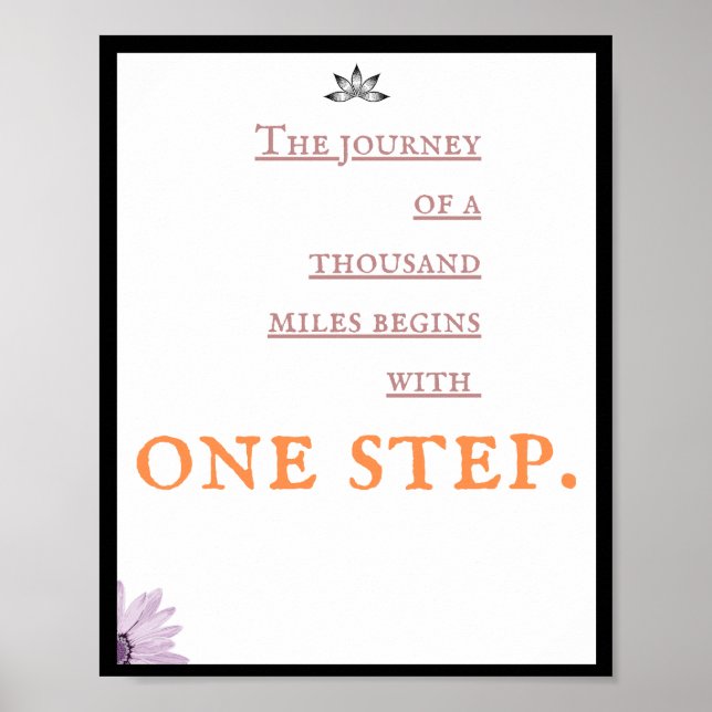 Poster Embarque na sua própria odisseia de empoderamento  (Frente)