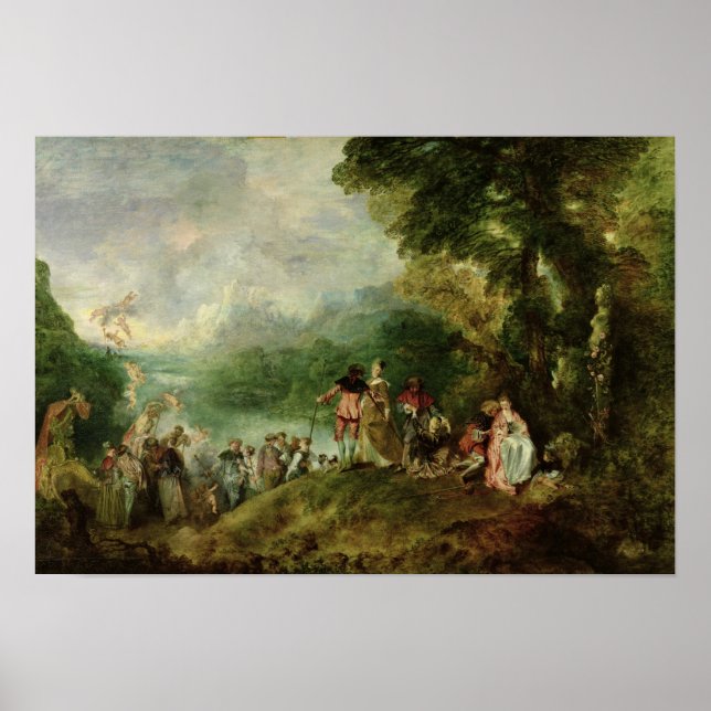 Poster Embarque para Chipre, 1717 (Frente)