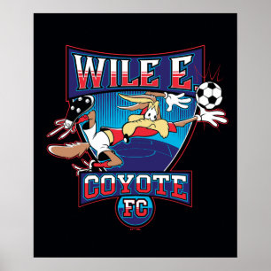 Poster Emblema do Clube de Futebol WILE E. COYOTE™