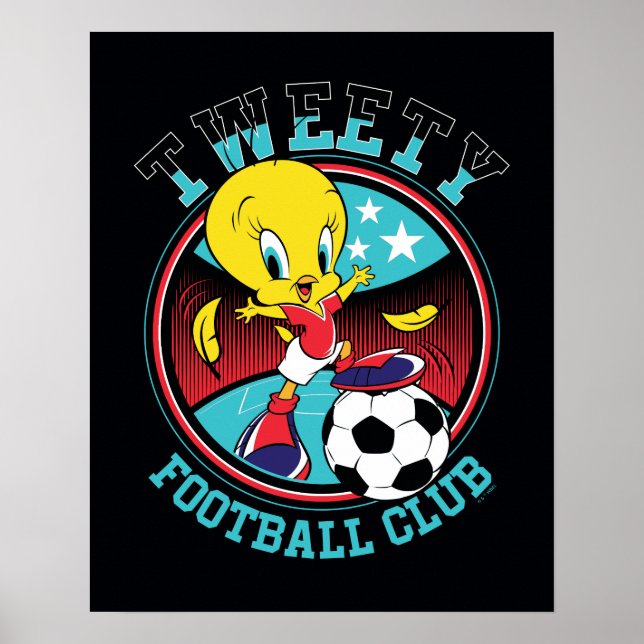Poster Emblema do TWEETY™ Futebol Clube (Frente)