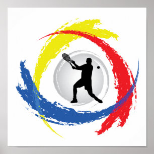 Póster Emblema tênis Tricolor (Masculino)