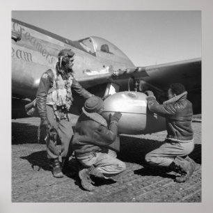 Poster Emenda de Tuskegee: 1945