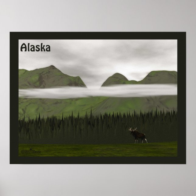 Poster Emerald Alaska (Frente)