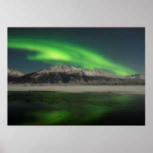 Póster Emerald Aurora