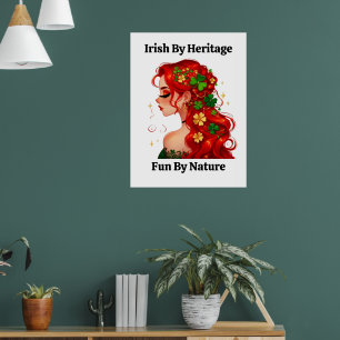 Poster Emerald Enchantment: Rua. Ruiva do Dia da Patty