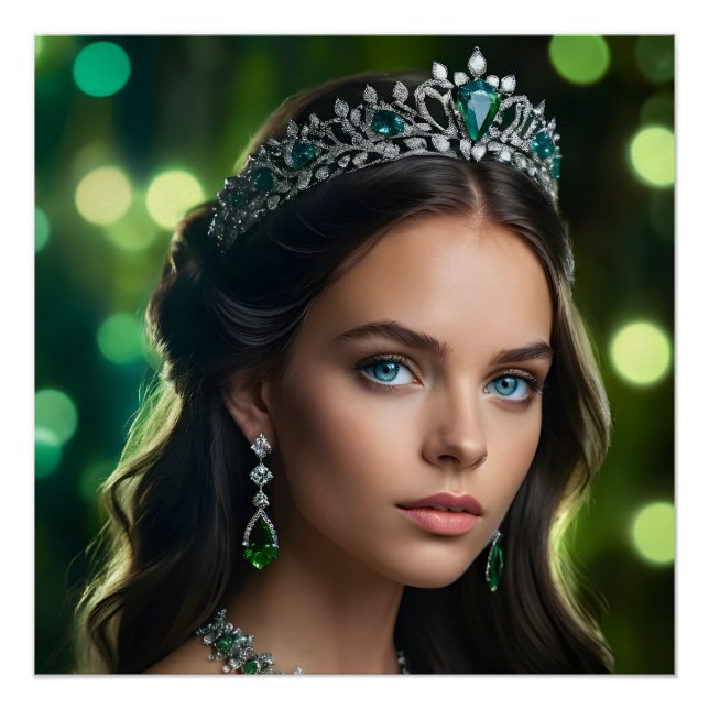 Póster Emerald Gala Majestade (Frente)