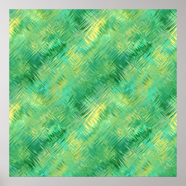 Poster Emerald Green Glassy Texture (Frente)