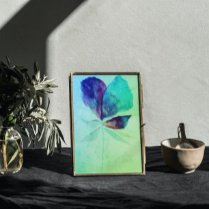 Poster Emerald Greenery Watercolor Magic Floral