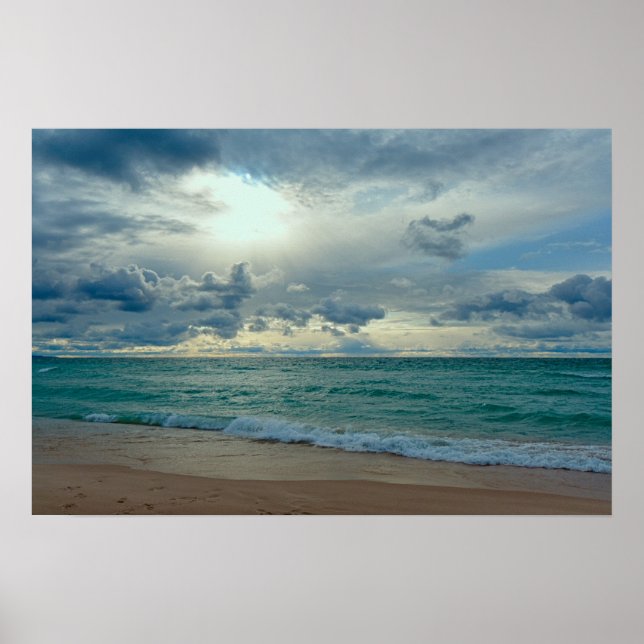 Póster Emerald Sunset (Frente)
