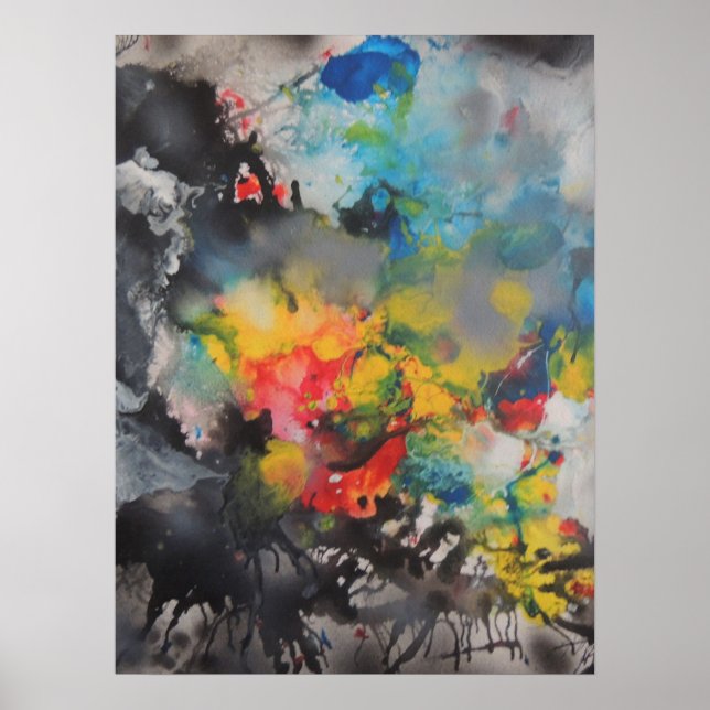 Poster Emergência de Cor (Frente)