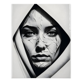 Póster Emergente Através das Lágrimas