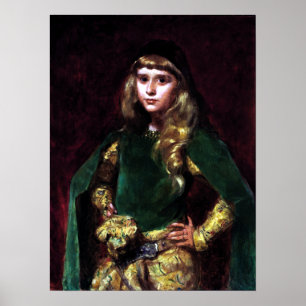 Poster Emile Auguste Carolus-Duran Natalie na Dez