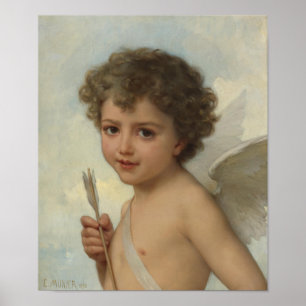 Póster Émile Munier Amor com eixo CC0089 da seta
