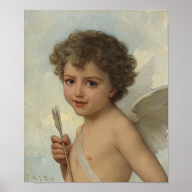 Póster Émile Munier Amor com ponta de seta CC0089 (Frente)