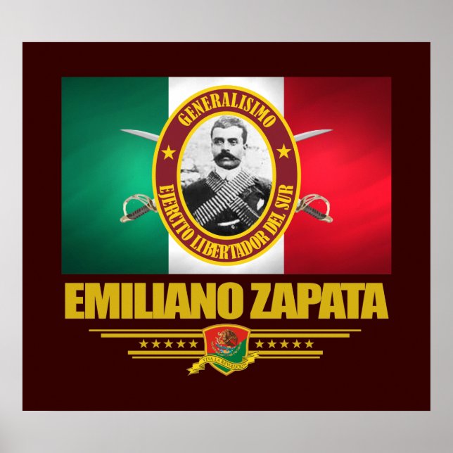 Póster Emiliano Zapata (Frente)