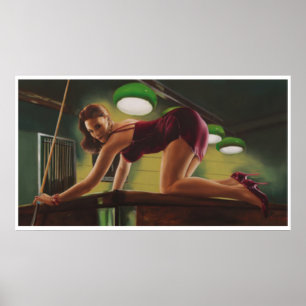 Póster Emilio Ciccone - Snooker