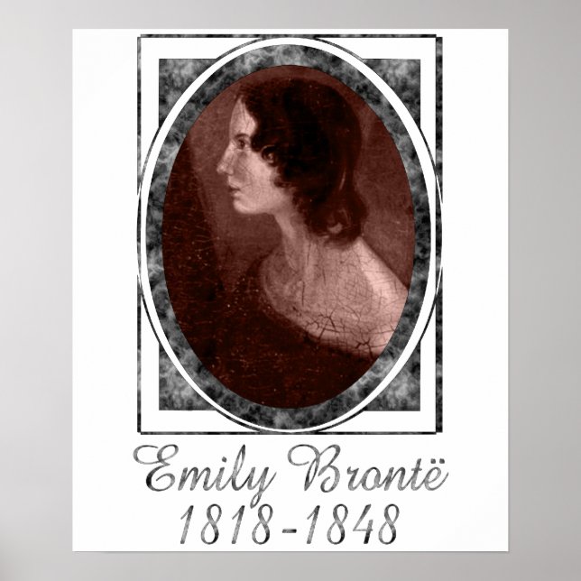 Póster Emily Brontë (Frente)