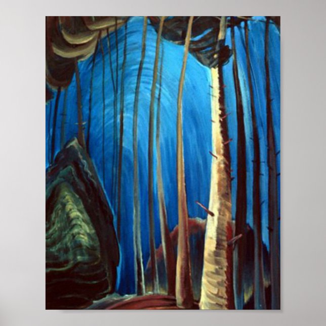 Poster Emily Carr - Blue Sky (Frente)