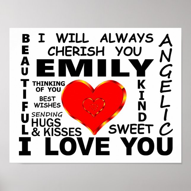 Poster Emily I Love You (Frente)