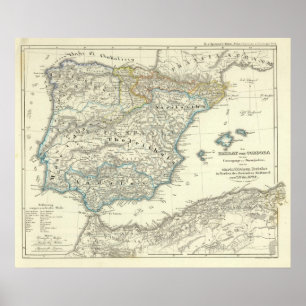 Póster Emirado de Córdova até a destruição