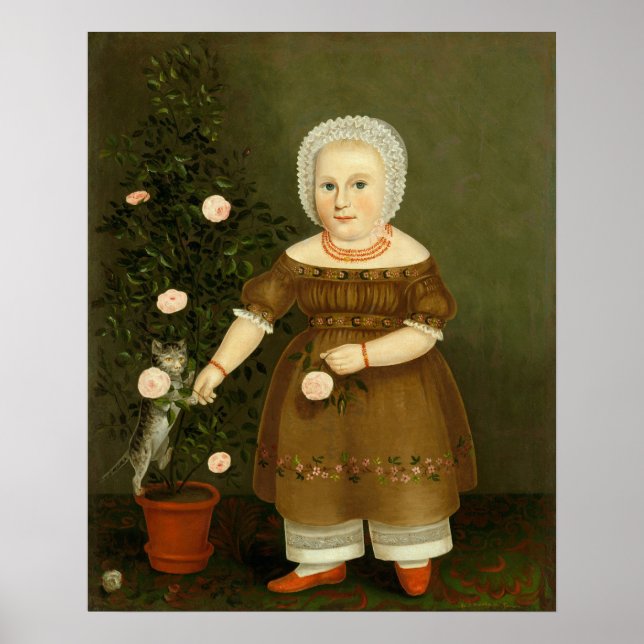 Póster Emma Homan por John Bradley ~ c.1844 (Frente)