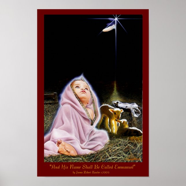 Póster "Emmanuel: Deus conosco" (Frente)