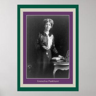 Póster Emmeline Pankhurst