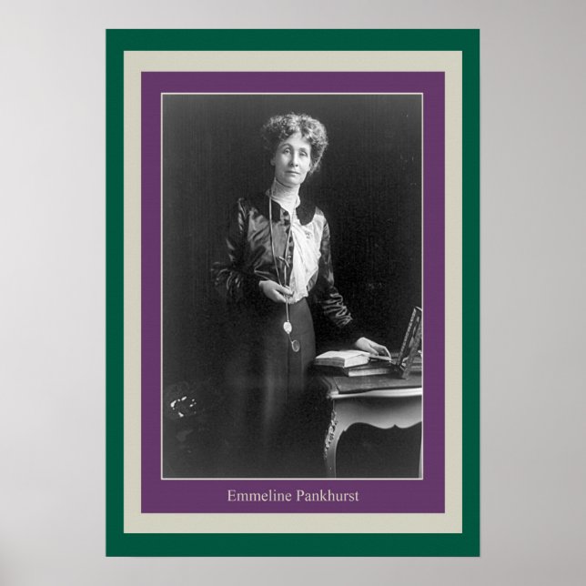 Póster Emmeline Pankhurst (Frente)