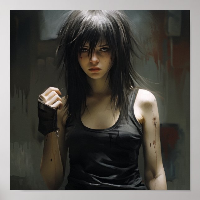 Poster Emo Girl Poster: Lender, Alto e Incrível Bea (Frente)